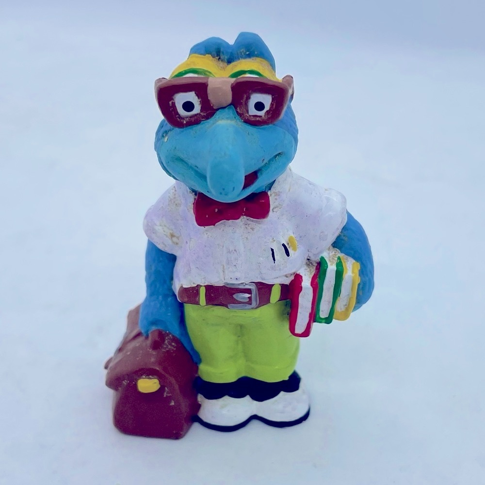 MUPPETS GONZO Student Nerd Teacher Professor PVC figure